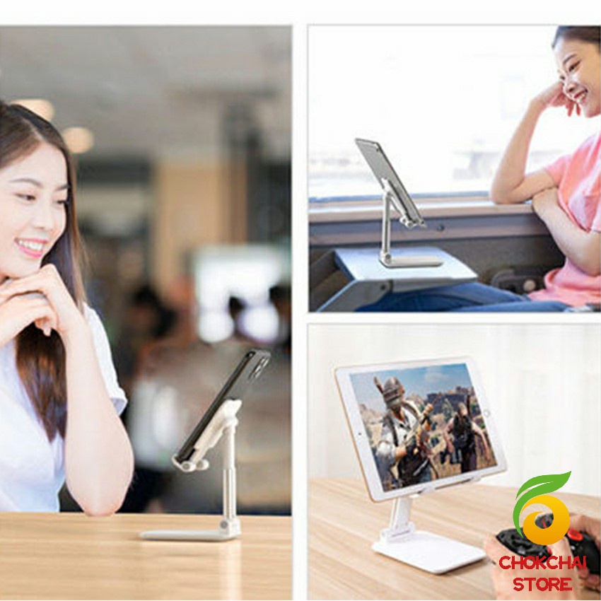 Chok ที่วางโทรศัพท์ ขายึดพับ โทรศัพท์มือถือ แบน  Mobile phone holder ราคา ถูกที่สุด ดีลบีเคเค แกลเลอรีภาพที่ 5