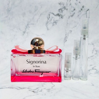 น้ำหอมแท้แบ่งขาย Salvatore Ferragamo Signorina in fiore EDT หอมสดใส กลิ่นฟรุ๊ตตี้ เปรี้ยวอมหวาน