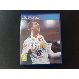 แผ่นเกมส์ ps4 fifa 18 มือสองของแท้