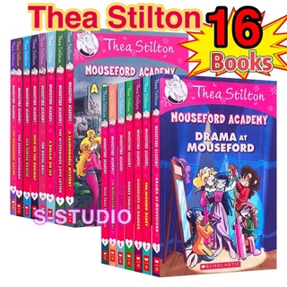 Thea Stilton 16books The Sisterhood Set Geronimo Stilton ชุดหนังสือเด็กภาษาอังกฤษ