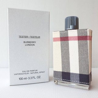 น้ำหอม Burberry London For Women Eau De Parfum Spray 100ml กล่องเทสเตอร์ มีทั้งแพ็คเก่า และ แพ็คใหม่