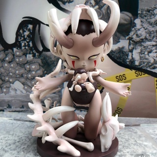 【ของแท้】ตุ๊กตาฟิกเกอร์ Sos KID Limited Big Figure Species Extinction Cyber violence Lonely Together ของเล่นสําหรับเด็ก