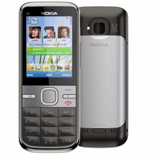 โทรศัพท์มือถือโนเกียปุ่มกด  NOKIA C5 (สีดำ) 3G/4G รุ่นใหม่2020  รองรับภาษาไทย