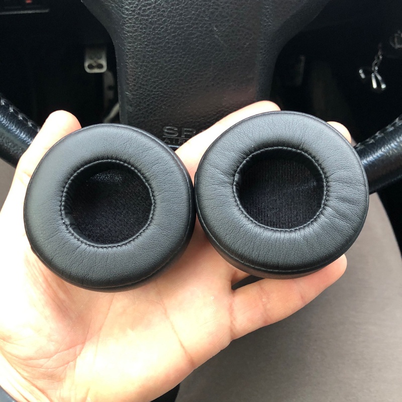 Wu แผ่นฟองน้ําครอบหูฟังสําหรับหูฟัง Beats Mixr