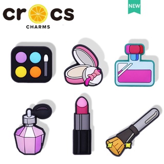 Crocs jibbitz charms เครื่องประดับแฟชั่น รูปดอกไม้ สําหรับตกแต่งรองเท้า crocs