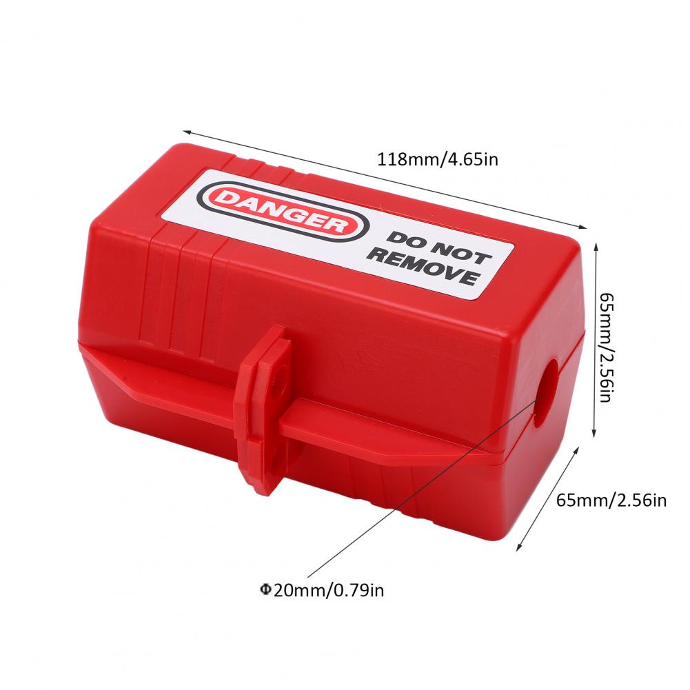 Bamaxis ชุดล็อคเอาท์ไฟฟ้า ชุดล็อควงจร ชุดล็อคเอาท์เบรกเกอร์พร้อมถุงเก็บ - รูปที่ 4