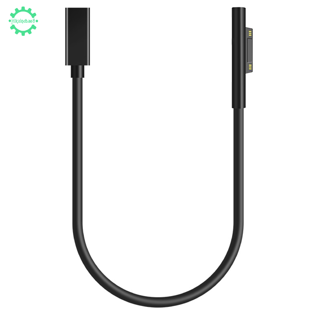 อะแดปเตอร์แปลงสายชาร์จ Usb Type C Pd 15v สําหรับ Surface Pro 7 / 6 / 5 / 4 / 3 / Go / Book 1 / 2
