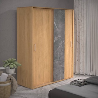 Inhome Furniture ตู้เสื้อผ้าบานเลื่อน W160×D60×H200 รุ่น WD-1662 Inhome Furniture Sliding Wardrobe W160×D60×H200 WD-1662