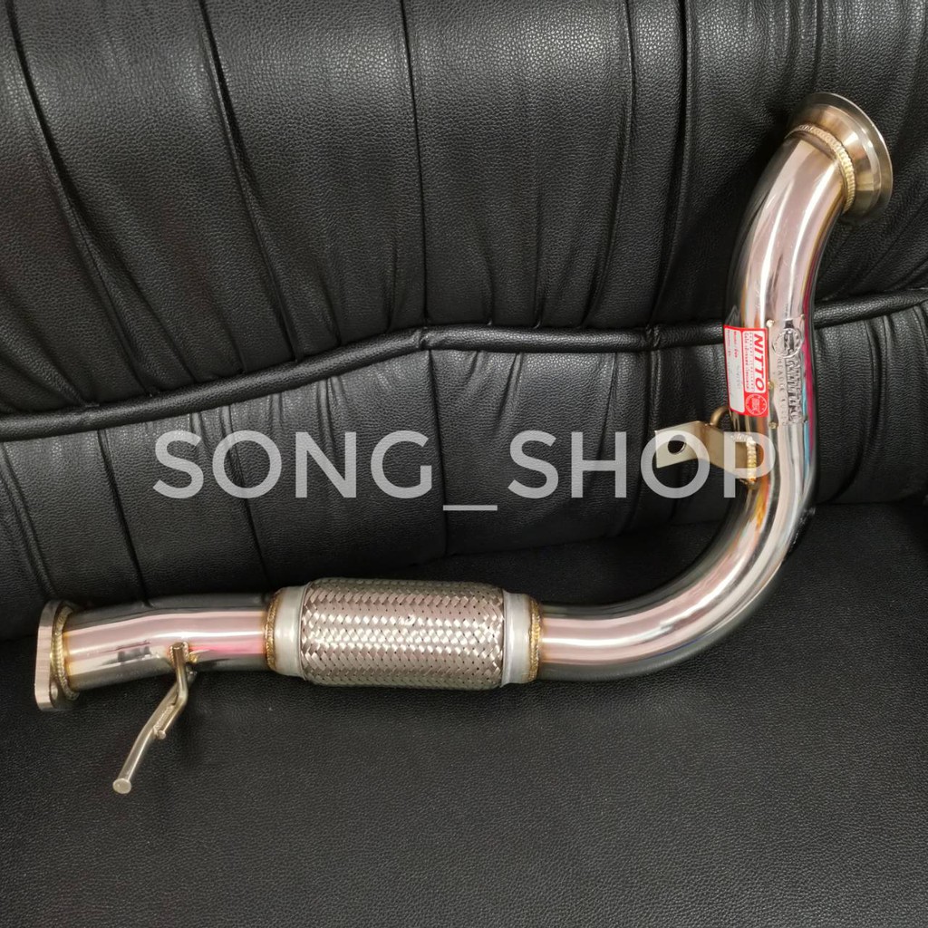 ท่อแทนแคท Ford Raptor Ford Everest bi Turbo แรฟเตอร์ เอเวอร์เรท เทอร์โบคู่เครื่อง 2.0 Nitto มีข้ออ่อ