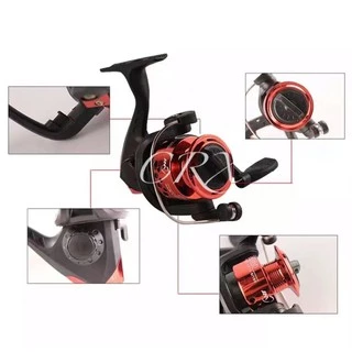 CRX อุปกรณ์รอกล้อหมุน JM-200 รอกตกปลา อุปกรณ์เสริมคันเบ็ดตกปลา น้ำหนักเบา Gear Ratio 5.2:1