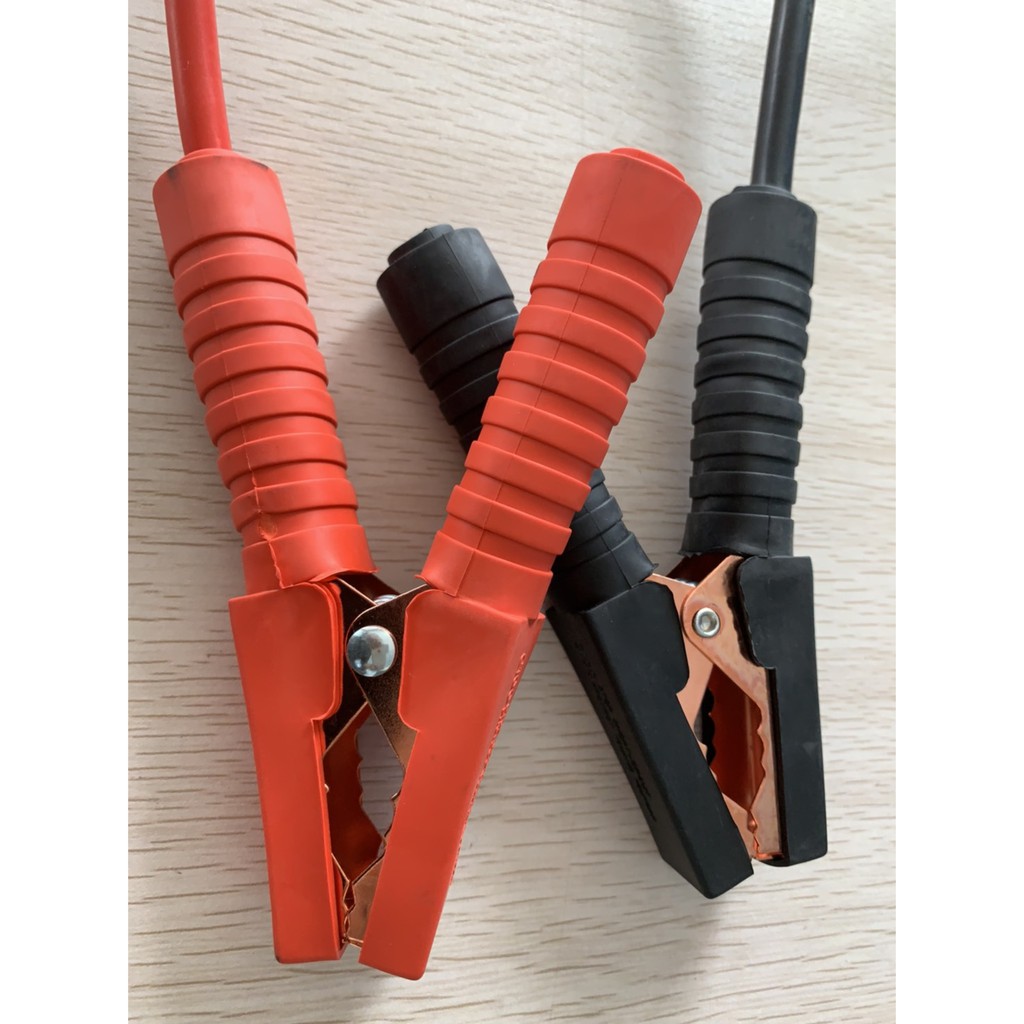 สายพ่วงแบต สายพ่วงแบตเตอรี่รถยนต์ สายพ่วงแบตเตอรี 1500A 1800A ความยาว 3.5 เมตร 3เมตร 2.5 เมตร - รูปที่ 2