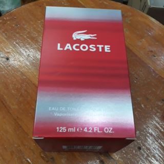 LACOSTE ขวดแเดงกลม 125มิลรุ่นหายาก