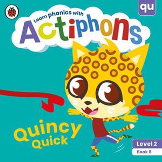 มือ1 พร้อมส่ง ACTIPHONS: QUINCY QUICK (L.2 BOOK 08)