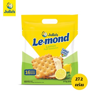 Julie's เลมันด์ พัฟ แซนด์วิช เลม่อน เฟลเวอร์ ครีม 272 กรัม (…