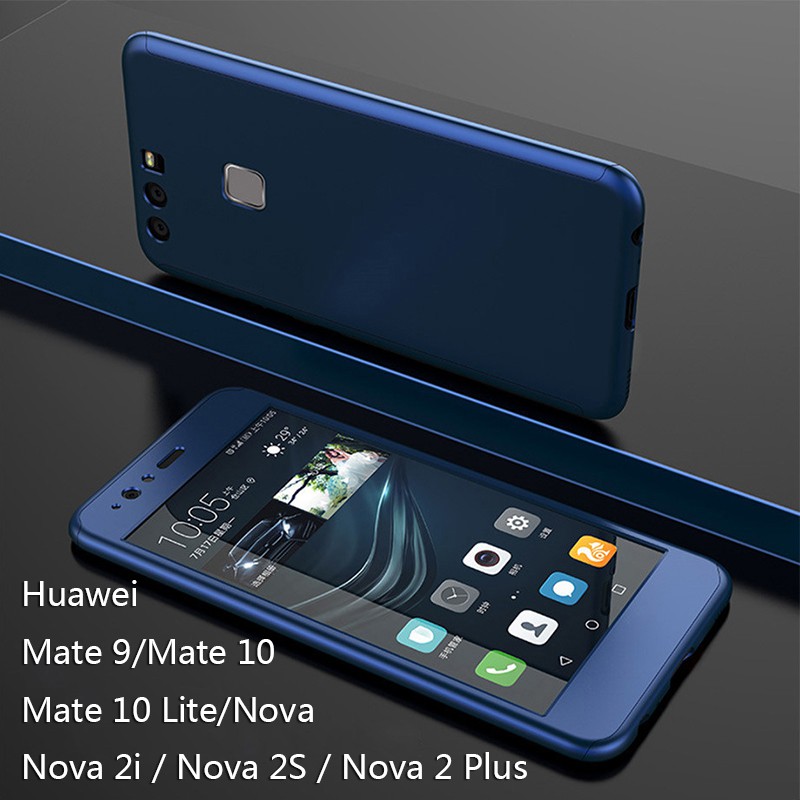 เคสแข็ง ป้องกัน 360 องศา สําหรับ Huawei Nova 7i 5T 4 4e 3 3i 3e 2i Nova Lite Nova 2 Lite
