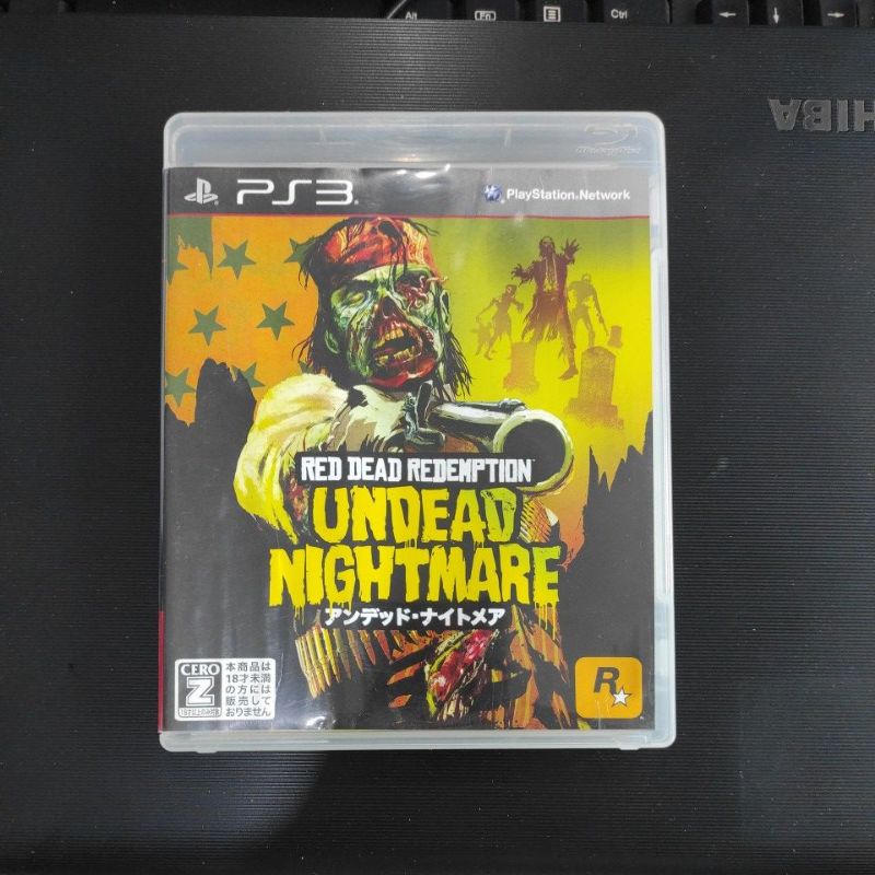 RED DEAD REDEMTION UNDEAD NIGHTMARE Manual+map (มีแผนที่) PS3 แผ่นแท้