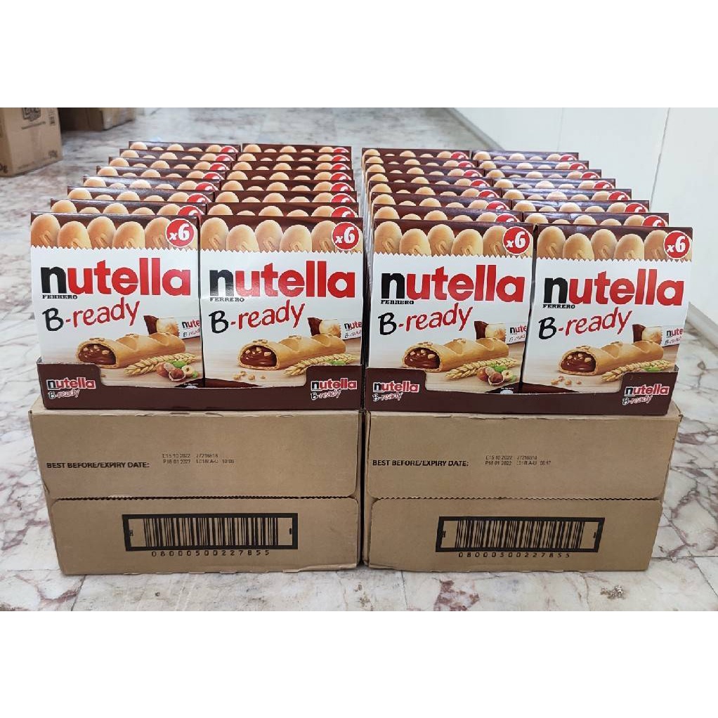 Nutella B readyนูเทลล่า บี-เรดี้ (ยกลัง 16 กล่อง)