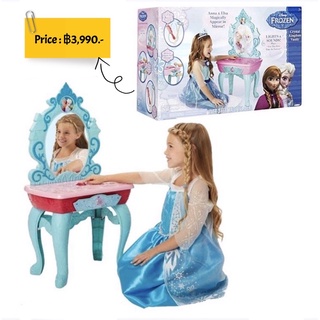 โต๊ะเครื่องแป้ง โต๊ะแต่งตัว Disney Frozen Crystal Kingdom Vanity