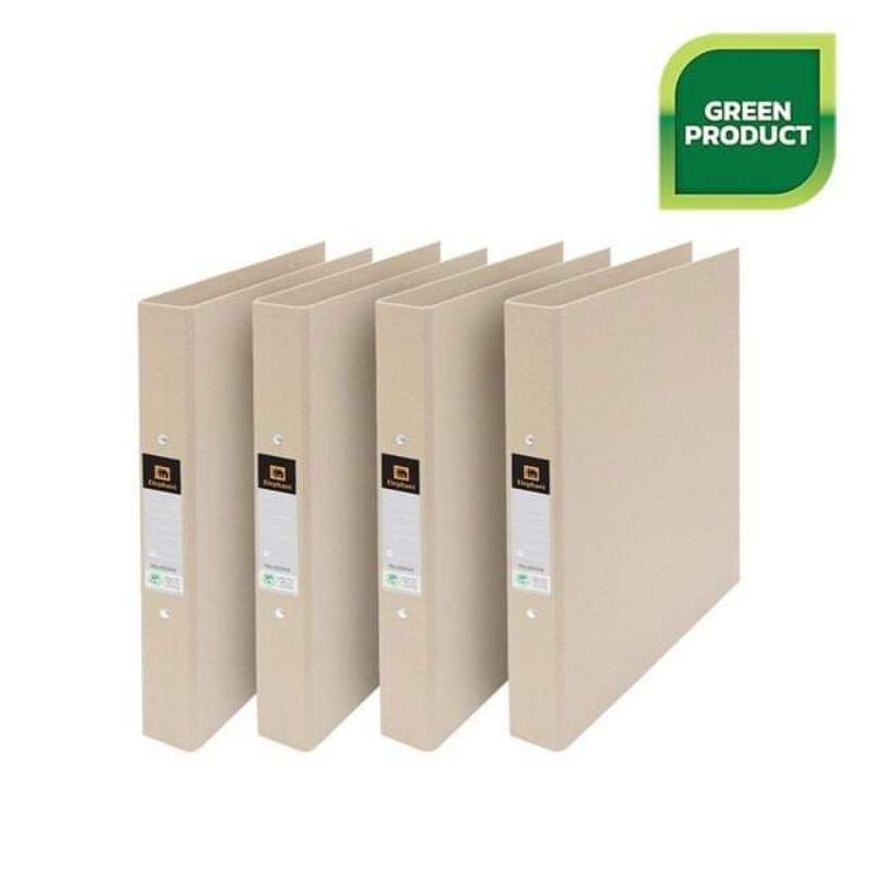 แฟ้ม 2 ห่วง ตราช้าง เบอร์ Eco-Wise 920A4