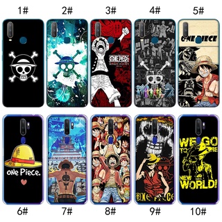 เคสโทรศัพท์มือถือ แบบใส ลายอนิเมะ One piece Luffy สําหรับ OPPO A12 A12E A1K A37 A39 A57 Neo 9 MZD19