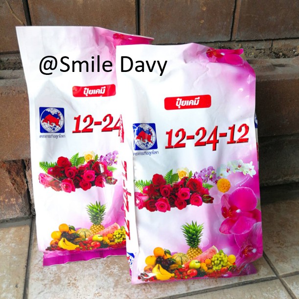 พร้อมส่ง​ 🚜 ปุ๋ยเร่งดอก​ 12-24-12 ตรากระทิงแดง 1 กิโลกรัม ปุ๋ยเร่งดอกที่ดีที่สุด  ปุ๋ยที่ดีที่สุด | Shopee Thailand