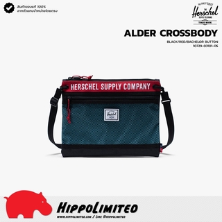 กระเป๋า ⌇ Herschel ⌇ รุ่น Alder Athletics ⌇ สี Black/Red/Bachelor Button ⌇ สินค้าของแท้ 100% จากตัวแทนจำหน่ายโดยตรง