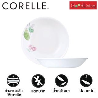 Corelle จานซุป ขนาด 6.5 (17 cm.) ลาย Poetic Melody 2 ชิ้น/C-03-413-PD-2