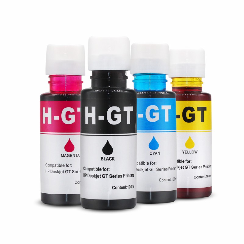 HP GT51 GT52 GT53 หมึกเติมสำหรับ GT5810/ GT5820 / GT5811 / GT5821 410/ 450 / 455 / 457 /508 / 511 / 