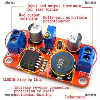 โมดูลแปลงแรงดันไฟฟ้า 5 A DC-DC 3.3 V-35 V เป็น 5V 6V 9V 12v