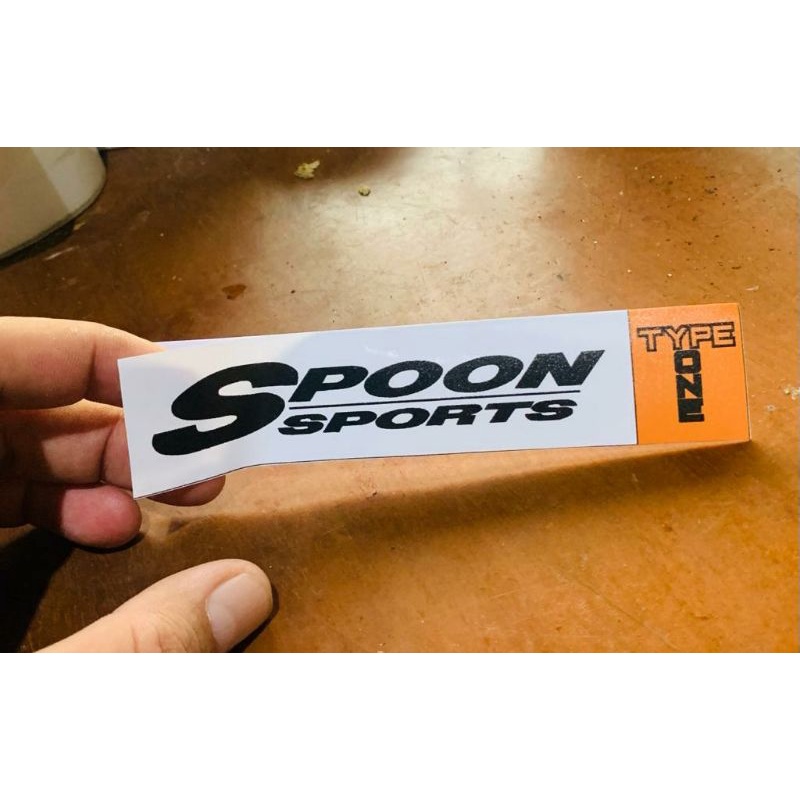 JDM Spoon Sport Type One Sticker