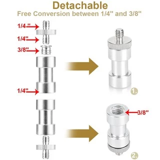 สกรูแปลงสำหรับขาตั้งกล้อง tripod Adapter Reducer Bushing for DSLR Camera Tripod