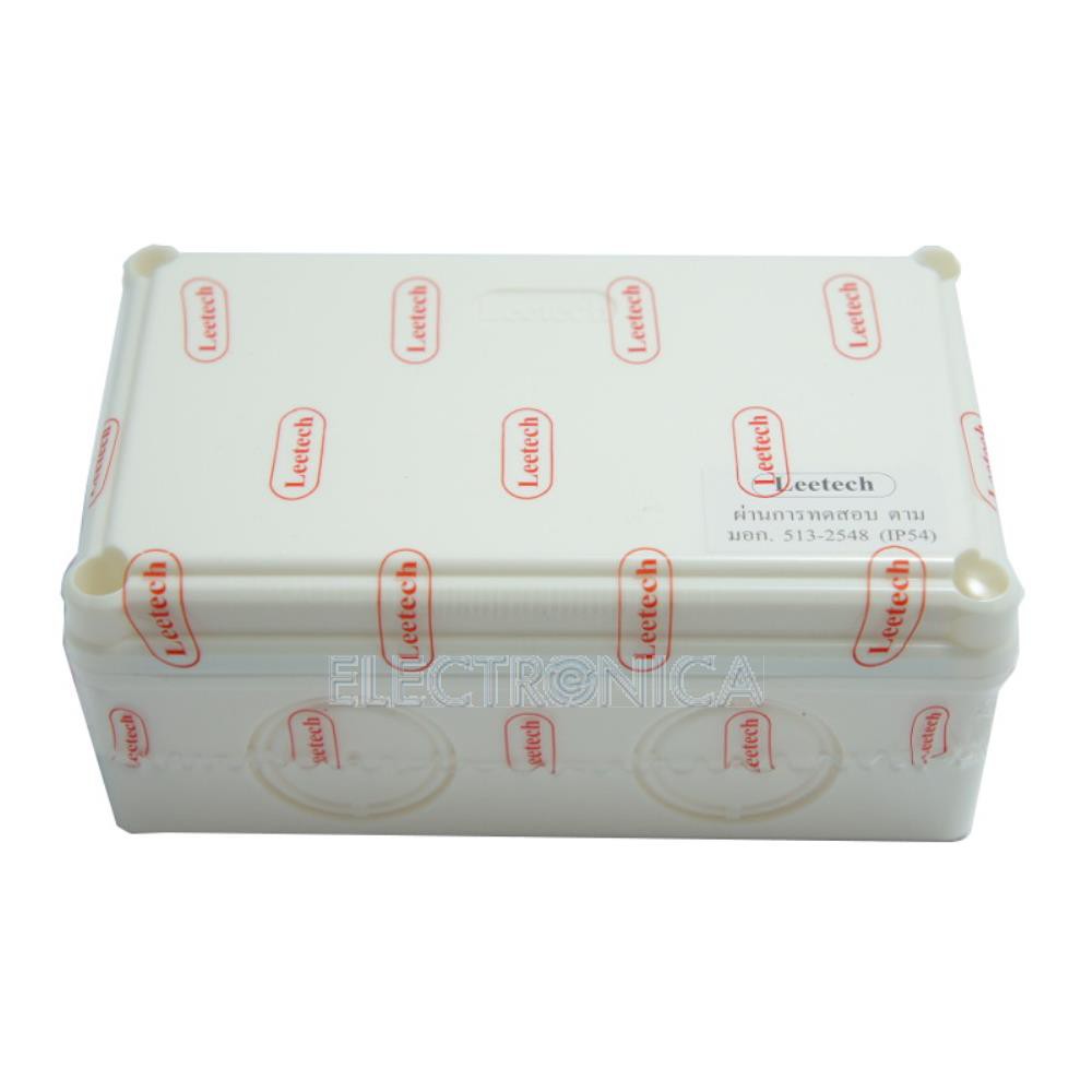 กล่องกันน้ำลีเทค 3*5 ขาว รุ่น LEETECH DLEE-WB305.W (100880)