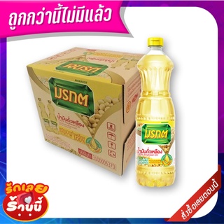 มรกต น้ำมันถั่วเหลือง 1 ลิตร x 12 ขวด Morakot Soybean Oil 1 L x 12 bottles