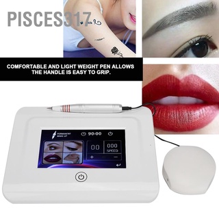 Pisces317-เครื่องสักคิ้วไฟฟ้า 100-240V