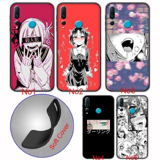 2NO Ahegao Anime Silicone Case Soft Cover Samsung Galaxy A10 A20 A30 A40 A50 s A10S A20S A30S A40S A50S