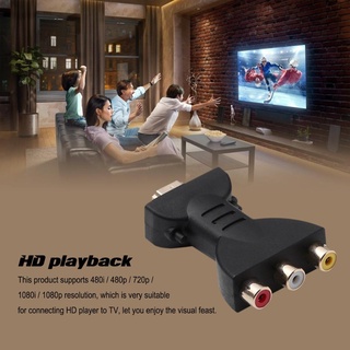 Av ตัวแปลงวิดีโอดิจิทัล HDMI เป็น 3 RCA Audio Ad Ter