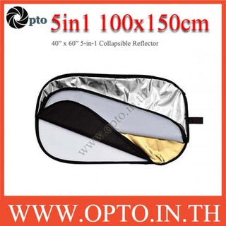 100 x 150cm 5-in-1 Collapsible Reflector