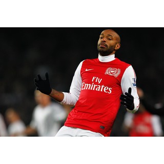 โปสเตอร์ เธียรี่ อองรี Thierry Henry อาร์เซนอล Arsenal The Gunner วอลเปเปอร์ poster ฟุตบอล Football โปสเตอร์ฟุตบอล ตกแต่