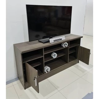 [HOT DEAL] ชั้นวางทีวีขนาด 1.50ม. แบบสูง มีกุญแจล็อค (ลูกค้าประกอบเอง)