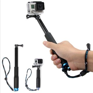 monopod ไม้เซลฟี่ กันน้ำ GoPro SJCAM Action Camera (Blue)