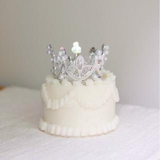 เค้กเทียนหอมเจ้าหญิงสไตล์วินเทจ (Princess Cake Candle) มีเก็บเงินปลายทาง