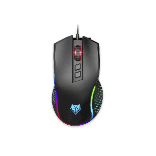 NUBWO NM92M Gaming Mouse เมาส์เกมมิ่ง เมาส์มาโคร มี 3 สี ดำ/ขาว/ชมพู ของแท้ รับประกัน 1 ปี