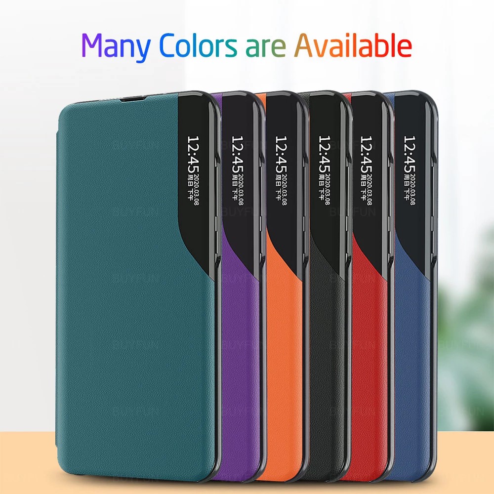 OPPO Find X5 Pro A5 A9 2020 ⭐ครึ่งหน้าต่าง Sideshow Flip Bracket เคสโทรศัพท์หนัง⭐ FindX5 FindX5Pro ราคา ถูกที่สุด ดีลบีเคเค แกลเลอรีภาพที่ 9