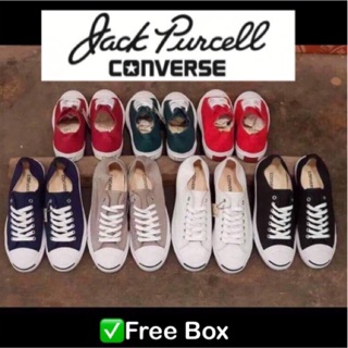 🔥[ลดวันเดียวแท้100%] Converse jack คอนเวิร์ส แจ๊ค (FREE BOX)