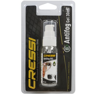 CRESSI ANTI-FOG GEL 30ML.-น้ำป้องกันฝ้ากระจกหน้ากากดำน้ำ