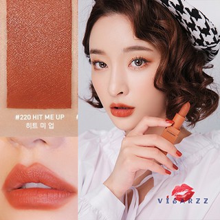 3CE Matte Lip Color # 220 Hit Me Up ลิปสติกเนื้อแมทท์ สีแน่น ติดทนนาน