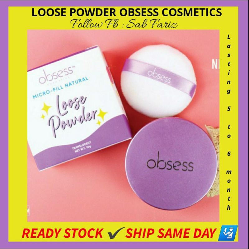 Obssess Loose Powder Obsess Cosmetics