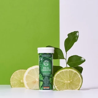 Real Greens เม็ดฟู่ ผักรวม ผลิตจากเยอรมนี อร่อย ทานง่าย