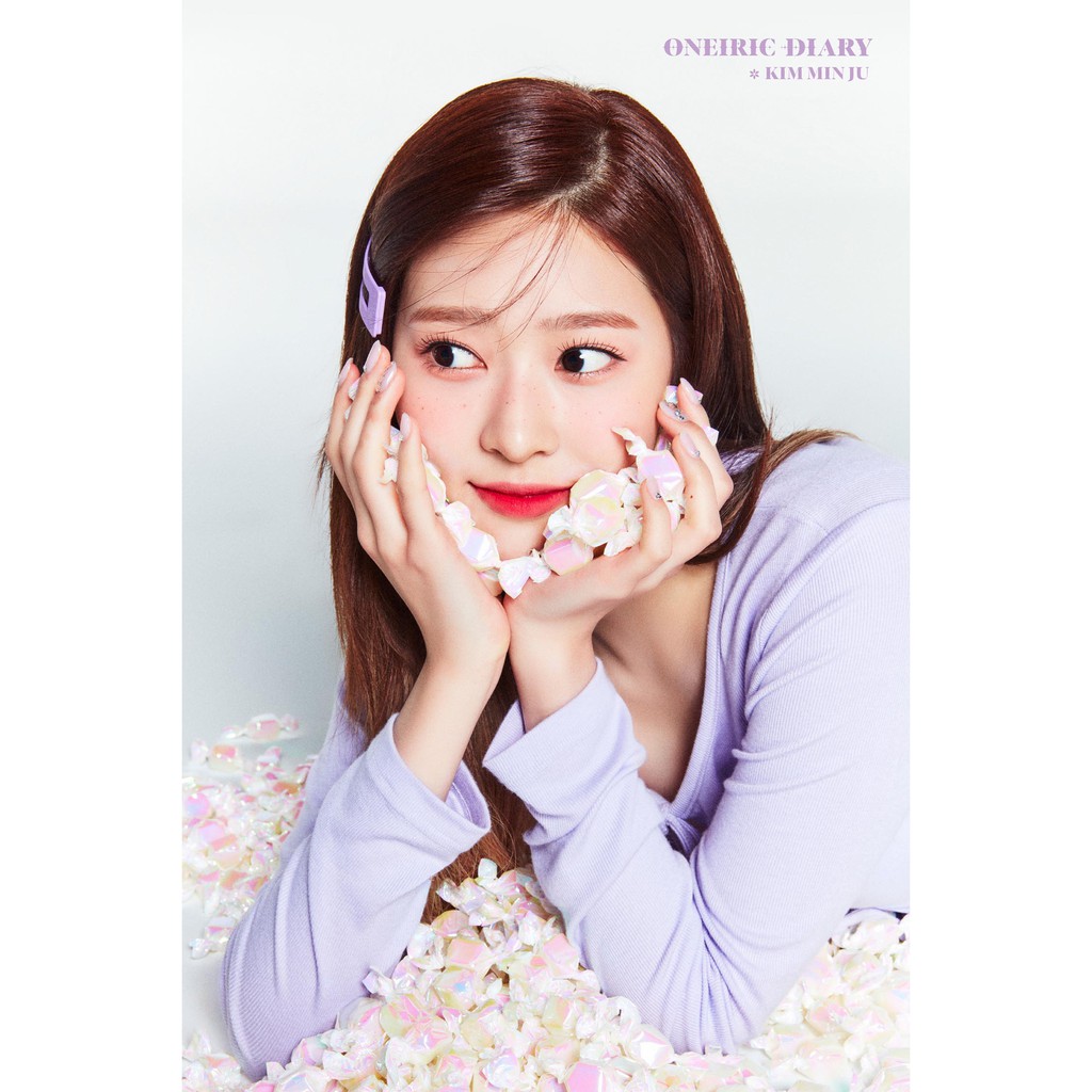 โปสเตอร์ Kim MinJu คิม มินจู IZ*ONE Izone ไอซ์วัน Poster Korean Girl Group เกิร์ล กรุ๊ป เกาหลี K-pop kpop ของขวัญ