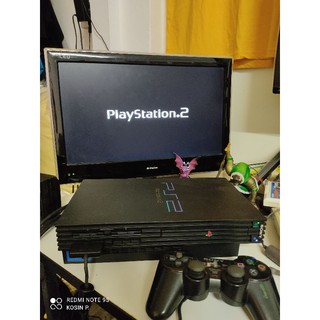 เครื่อง Sony Playstation 2 รุ่น SCPH 10000 รุ่นแรกสุด จุดเริ่มต้น ของตำนาน เล่นแท้ พร้อมอุปกรณ์ ไฟ 110